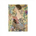 Puzzle 1000 db - Klimt: Nő legyezővel