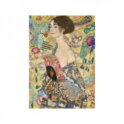 Puzzle 1000 db - Klimt: Nő legyezővel 1000-2999 darabos puzzle Ravensburger