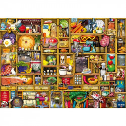 Puzzle 1000 db - Kíváncsi konyhaszekrény