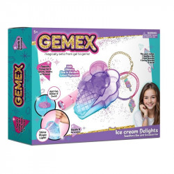 Gemex Jégkrém finomságok ékszerkészítő szett Ékszerkészítő, divattervező Gemex