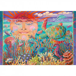 Puzzle 500 db - Tenger és nap