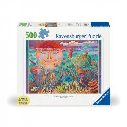 Puzzle 500 db - Tenger és nap 500-999 darabos puzzle Ravensburger