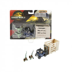 Matchbox Jurassic World dinó szállító jármű