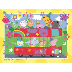 Puzzle 4in1 - Peppa malac