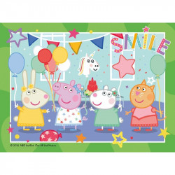 Puzzle 4in1 - Peppa malac