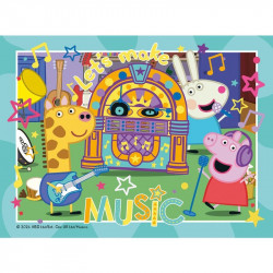 Puzzle 4in1 - Peppa malac 100-499 darabos puzzle Ravensburger