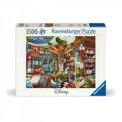 Puzzle 1500 db - Varázslatos Disney könyvesbolt 1000-2999 darabos puzzle Ravensburger