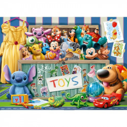 Puzzle 100 db - Pixar karakterek 1000-2999 darabos puzzle Ravensburger