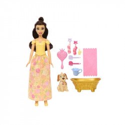 Disney hercegnők Belle játékszett Baba, babakocsi Mattel