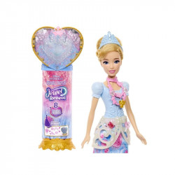 Disney hercegnők - csupaszív meglepetés baba - Hamupipőke Baba, babakocsi Mattel