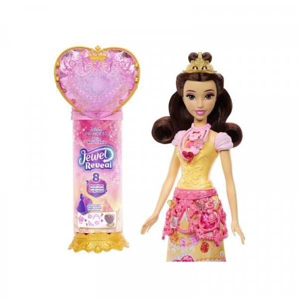 Disney hercegnők - csupaszív meglepetés baba - Belle
