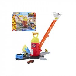 Hot wheels tűzoltó torony pályaszett Autó, jármű Hot Wheels