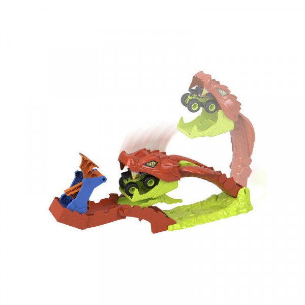 Hot Wheels Monster Trucks kígyómarás pályaszett