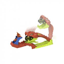 Hot Wheels Monster Trucks kígyómarás pályaszett Autópálya, parkolóház Hot Wheels