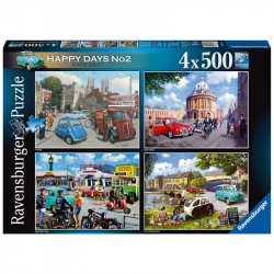 Puzzle 4x500 db - Boldog napok 2