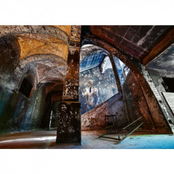 Puzzle 1000 db - Alpesi ház, Graffito 1000-2999 darabos puzzle Ravensburger