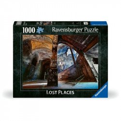 Puzzle 1000 db - Alpesi ház, Graffito 1000-2999 darabos puzzle Ravensburger