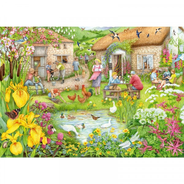 Puzzle 1000 db - Kényelmes kávézó no3