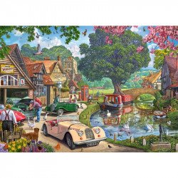 Puzzle 1000 db - Régmúlt idők 1000-2999 darabos puzzle Ravensburger
