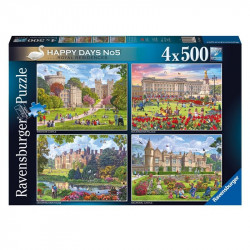 Puzzle 4x500 db - Boldog napok no5