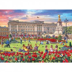 Puzzle 4x500 db - Boldog napok no5 1000-2999 darabos puzzle Ravensburger