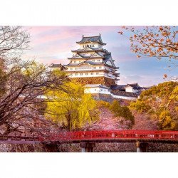 Puzzle 1000 db - Himeji kastély, Japán 1000-2999 darabos puzzle Ravensburger
