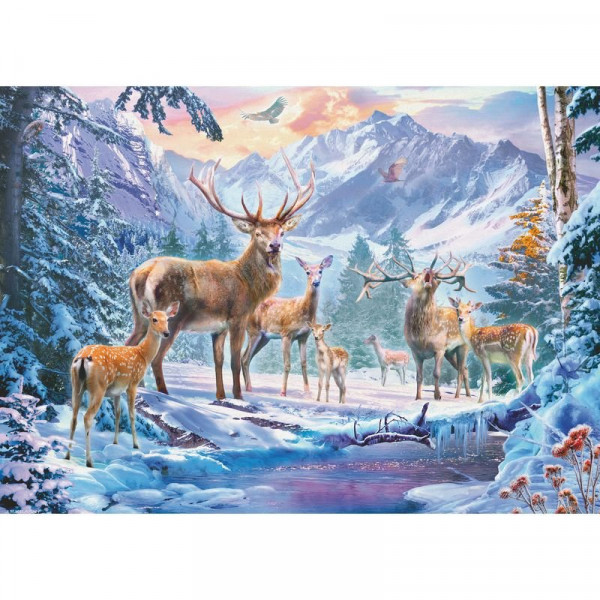 Puzzle 1000 db - Szarvascsorda