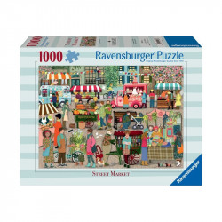 Puzzle 1000 db - Utcai piac