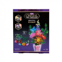 Készítsd magad 3D-s virágcsokor kristályokkal Kreatív készlet Crazart