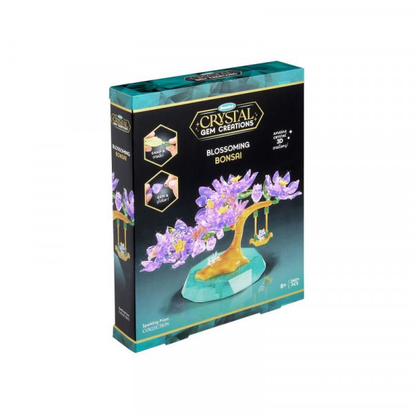 Készítsd magad 3D-s virágzó bonsai kristályokkal