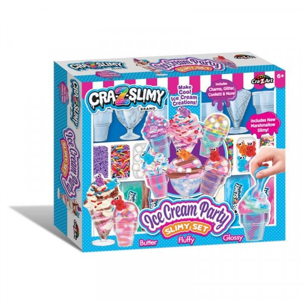 Cra-Z-Slimy Fagylalt készítő slime klt.