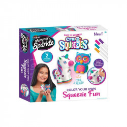 Shimmer’n Sparkle nyomkodható figura készítő kicsi Kreatív készlet Crazart