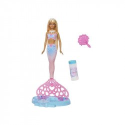 Barbie buborékvarázs sellő Baba, babakocsi Mattel