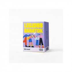 Körvonal-Legjobb barátok Érzelmi fejlesztő játék Körvonal