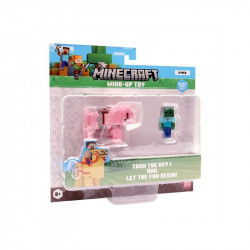 Minecraft figura felhúzható állattal s2
