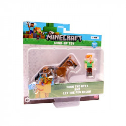Minecraft figura felhúzható állattal s2 Gyűjthető Nincs