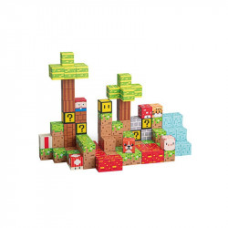 Mágneses építőkockák - erdő 102 db /cs