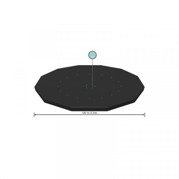 Medence takaró ponyva 3,66m