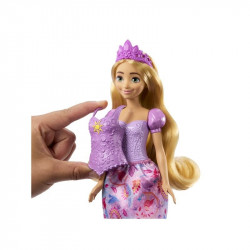 Disney hercegnők mesés játékszett - Aranyhaj Baba, babakocsi Mattel