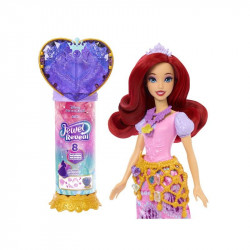 Disney hercegnők - csupaszív meglepetés baba - Ariel Baba, babakocsi Mattel