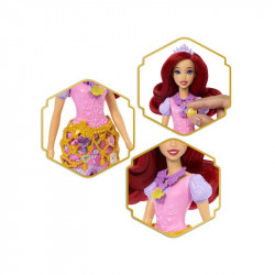 Disney hercegnők - csupaszív meglepetés baba - Ariel Baba, babakocsi Mattel