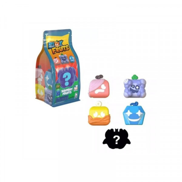 Blox fruits, meglepetés squishy figura bliszteren