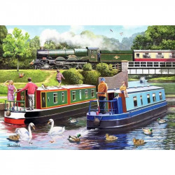 Puzzle 1000 db - Talákozás a vízen