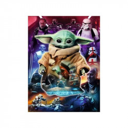 Puzzle 776 db - Grogu utazása