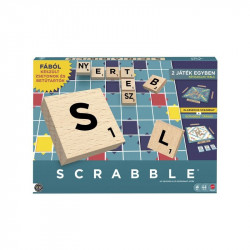 Scrabble original és társas (2 játék 1-ben) - fa Családi társasjáték Mattel
