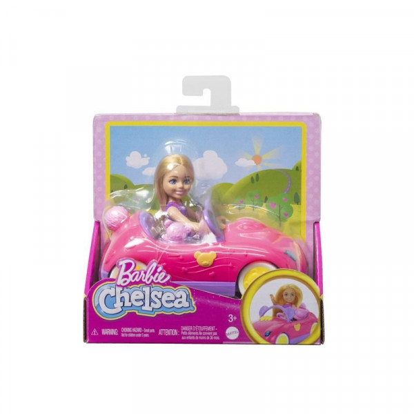 Barbie Chelsea macis kabriója