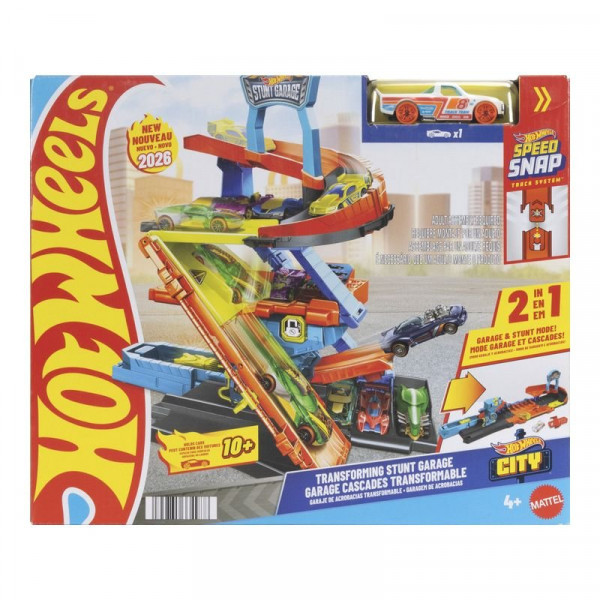 Hot wheels kaszkadőr garázs