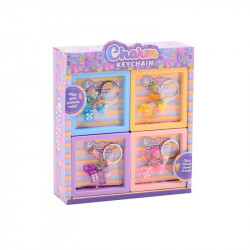 Charm kulcstartó, 4 féle Ajándék Nincs