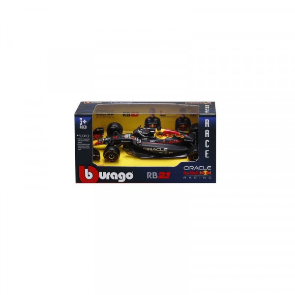 Bburago 1/43 F1 versenyautó - Oracle Red Bull RB21 Verstappen