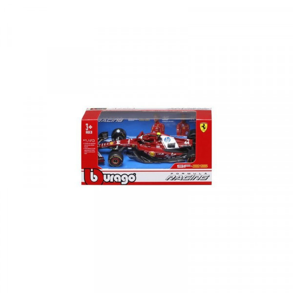 Bburago 1/43 F1 versenyautó - Ferrari SF-25 Leclerc